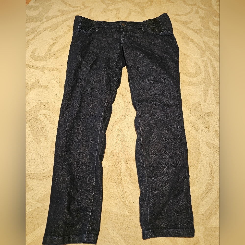 Isabel Maternity by Ingrid & Isabel Dark Blue Women's Jeans 10